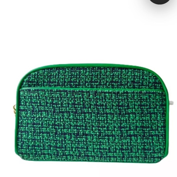 Green Bean Tweed Fabric Mini Camera Crossbody Bag | Kate Spade - Picture 3 of 7